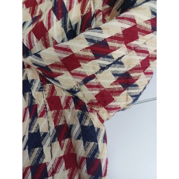 Ted Lapidus Paris Vintage Haute Couture 1970 Houndstooth Women Blazer Jacket M - Picture 11 of 16